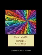 Fractal 438: Fractal cross stitch pattern 