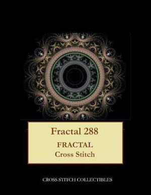 Fractal 288: Fractal cross stitch pattern