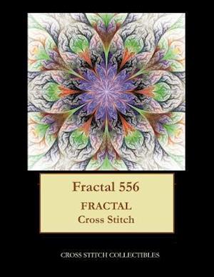 Fractal 556: Fractal cross stitch pattern