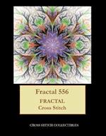 Fractal 556: Fractal cross stitch pattern 