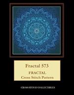 Fractal 573: Fractal cross stitch pattern 