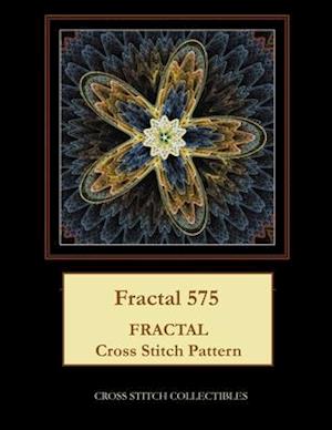 Fractal 575: Fractal cross stitch pattern