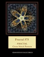 Fractal 575: Fractal cross stitch pattern 