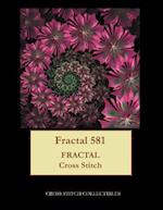 Fractal 581: Fractal cross stitch pattern 