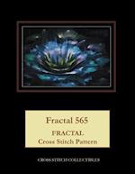 Fractal 565: Fractal cross stitch pattern 