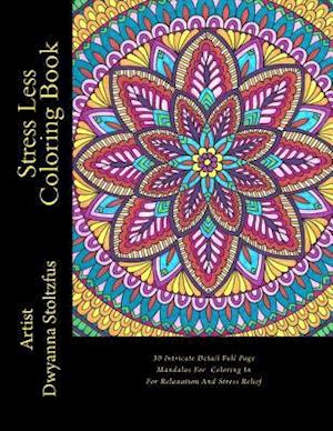 Stress Less Coloring Book