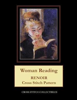 Woman Reading: Renoir cross stitch pattern