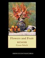 Flowers and Fruit, 1889: Renoir cross stitch pattern 