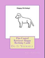 Flat-Coated Retriever Happy Birthday Cards