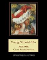 Young Girl with Hat: Renoir cross stitch pattern 