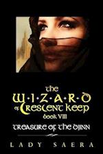 'treasure of the Djinn' Book 8 from the Wizard of Crescent Keep Series