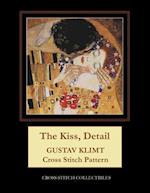 The Kiss, Detail: Gustav Klimt cross stitch pattern 