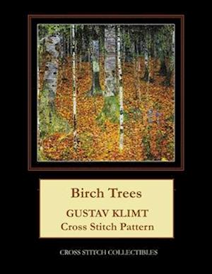 Birch Trees: Gustav Klimt cross stitch pattern