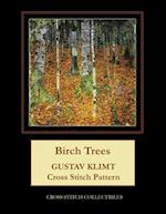 Birch Trees: Gustav Klimt cross stitch pattern 