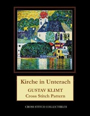 Kirche in Unterach: Gustav Klimt cross stitch pattern