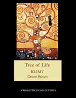 Tree of Life: Gustav Klimt cross stitch pattern 