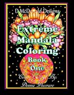 D. McDonald Designs Extreme Mandala Coloring Book One