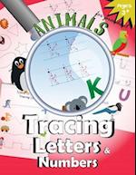 Animals Tracing Letters and Numbers