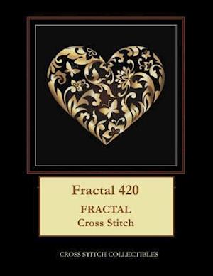 Fractal 420: Fractal cross stitch pattern