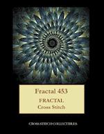 Fractal 453: Fractal cross stitch pattern 
