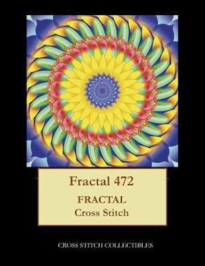 Fractal 472: Fractal cross stitch pattern