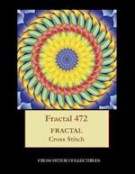 Fractal 472: Fractal cross stitch pattern 