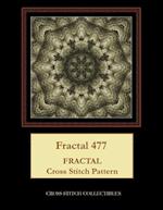 Fractal 477: Fractal cross stitch pattern 