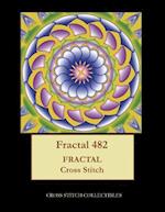 Fractal 482: Fractal cross stitch pattern 