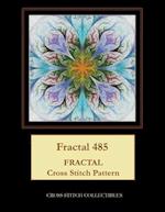 Fractal 485: Fractal cross stitch pattern 