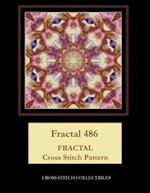 Fractal 486: Fractal cross stitch pattern 