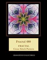 Fractal 488: Fractal cross stitch pattern 