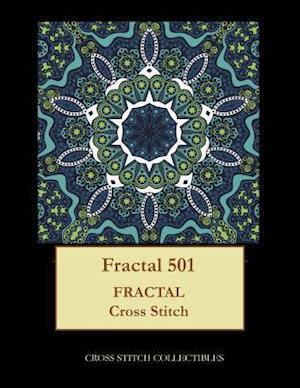 Fractal 501: Fractal cross stitch pattern