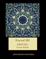 Fractal 501: Fractal cross stitch pattern 