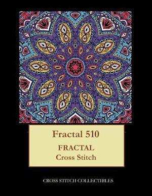 Fractal 510: Fractal cross stitch pattern
