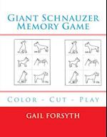 Giant Schnauzer Memory Game