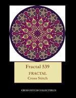 Fractal 539: Fractal cross stitch pattern 