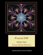 Fractal 549: Fractal cross stitch pattern 