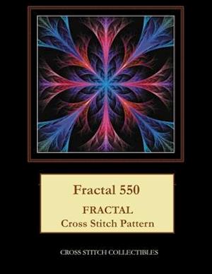 Fractal 550: Fractal cross stitch pattern