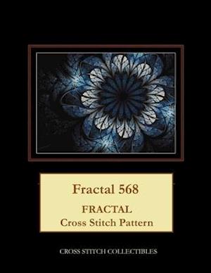 Fractal 568: Fractal cross stitch pattern