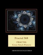 Fractal 568: Fractal cross stitch pattern 