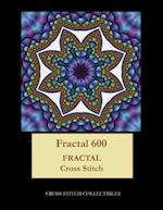 Fractal 600: Fractal cross stitch pattern 