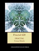 Fractal 620: Fractal cross stitch pattern 