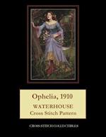 Ophelia, 1910: Waterhouse cross stitch pattern 