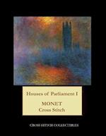 Houses of Parliament I: Monet cross stitch pattern 