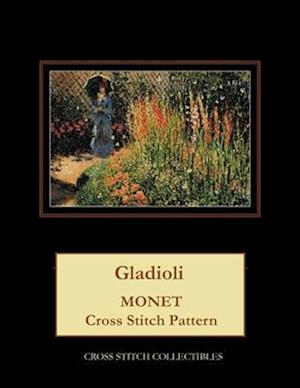 Gladioli: Monet cross stitch pattern