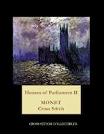 Houses of Parliament II: Monet cross stitch pattern 