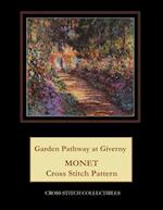 Garden Pathway at Giverny: Monet cross stitch pattern 