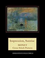 Impression, Sunrise: Monet cross stitch pattern 