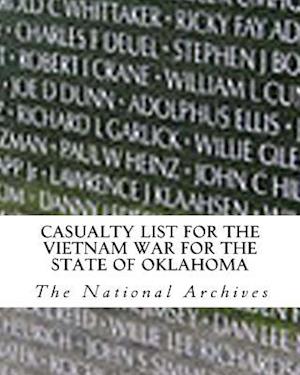 Casualty List for the Vietnam War for the State of Oklahoma