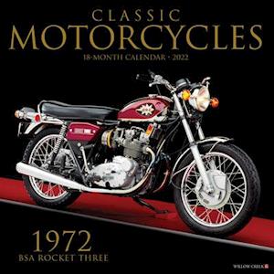 Classic Motorcycles 2022 Wall Calendar
